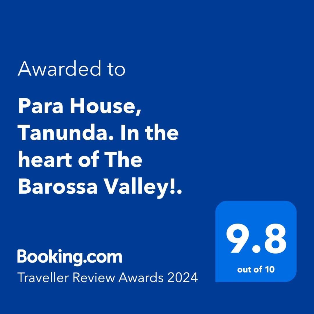 Para House, Tanunda. In The Heart Of The Barossa Valley!. Villa Exterior photo